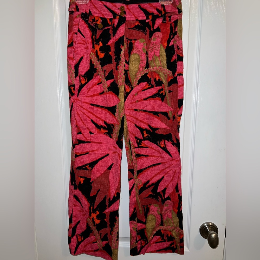 J.Crew Re-Imagined Floral Pants Size 0